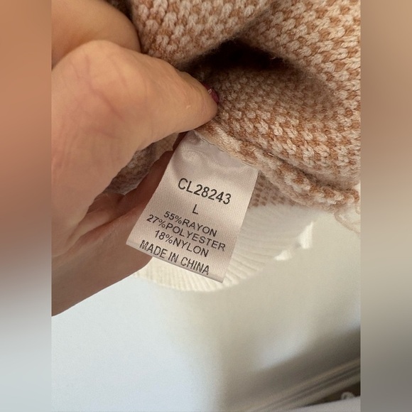 Pink Lilly Neutral Knit Cardigan Sweater - Picture 7 of 7